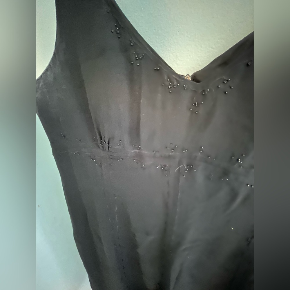 Silky Black Dress - Picture 4 of 5